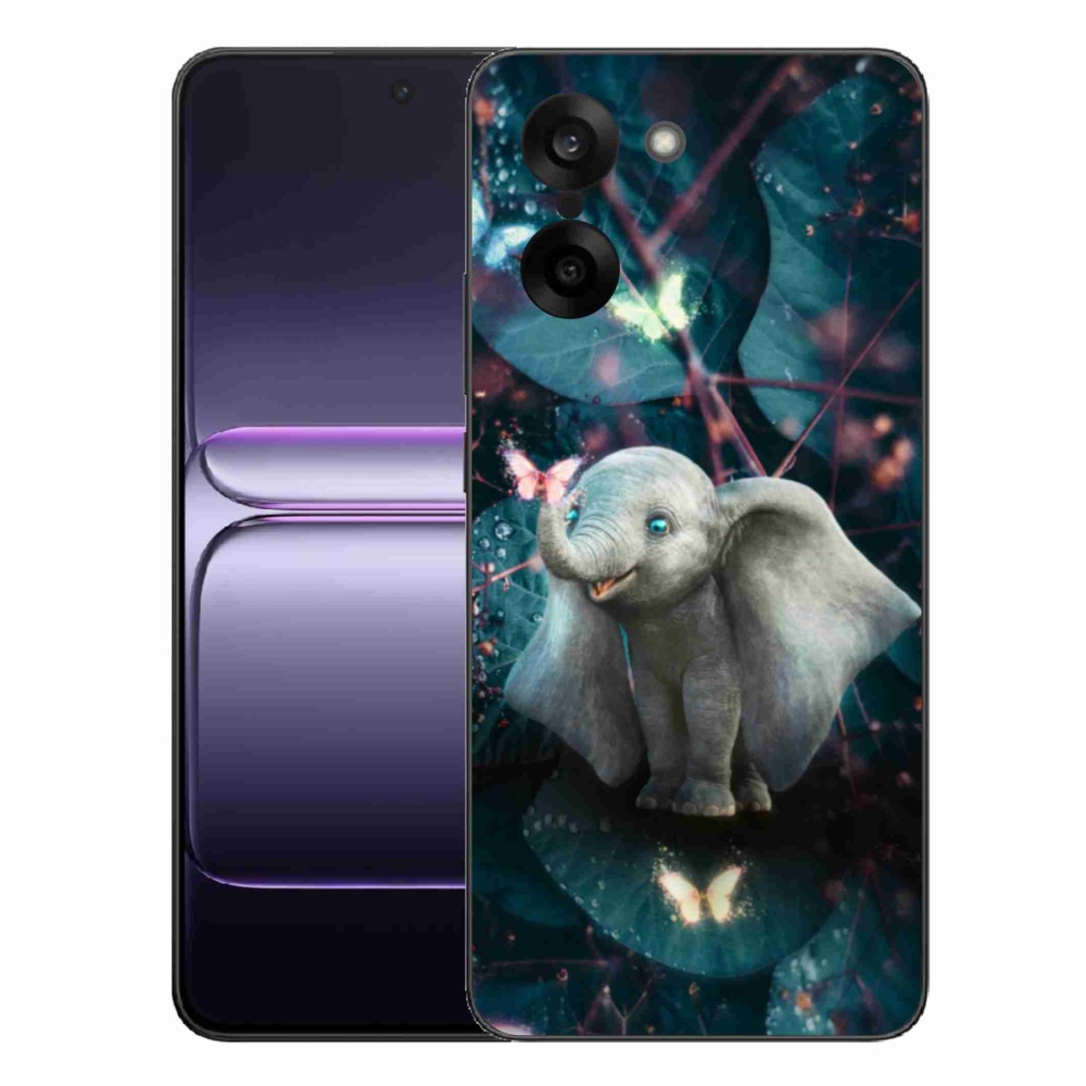Gélový kryt mmCase na One Plus Nord CE5 - roztomilý slon