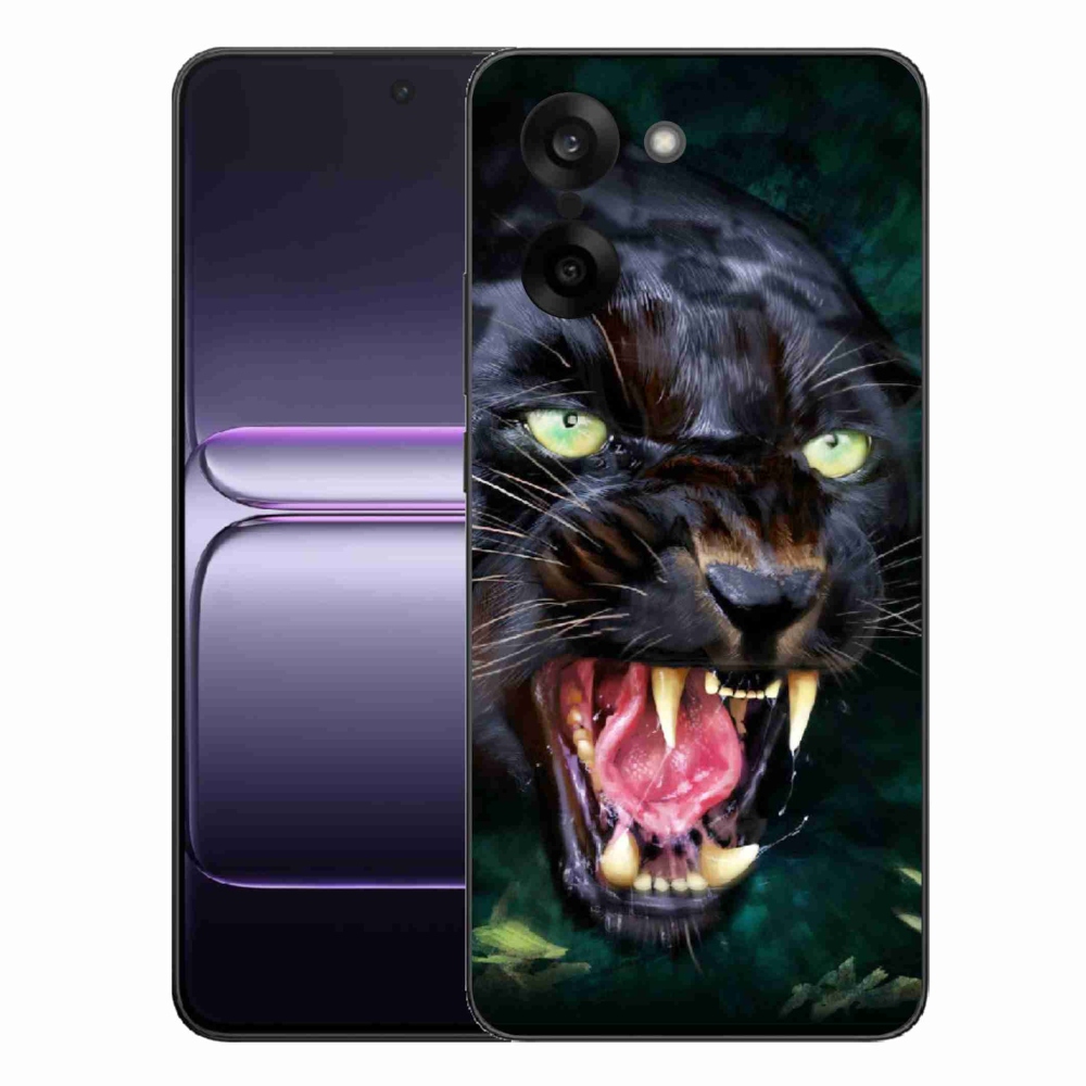 Gélový kryt mmCase na One Plus Nord CE5 - rozzúrený čierny panter