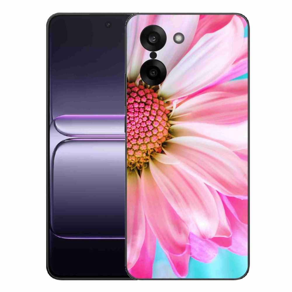 Gélový kryt mmCase na One Plus Nord CE5 - ružový kvet