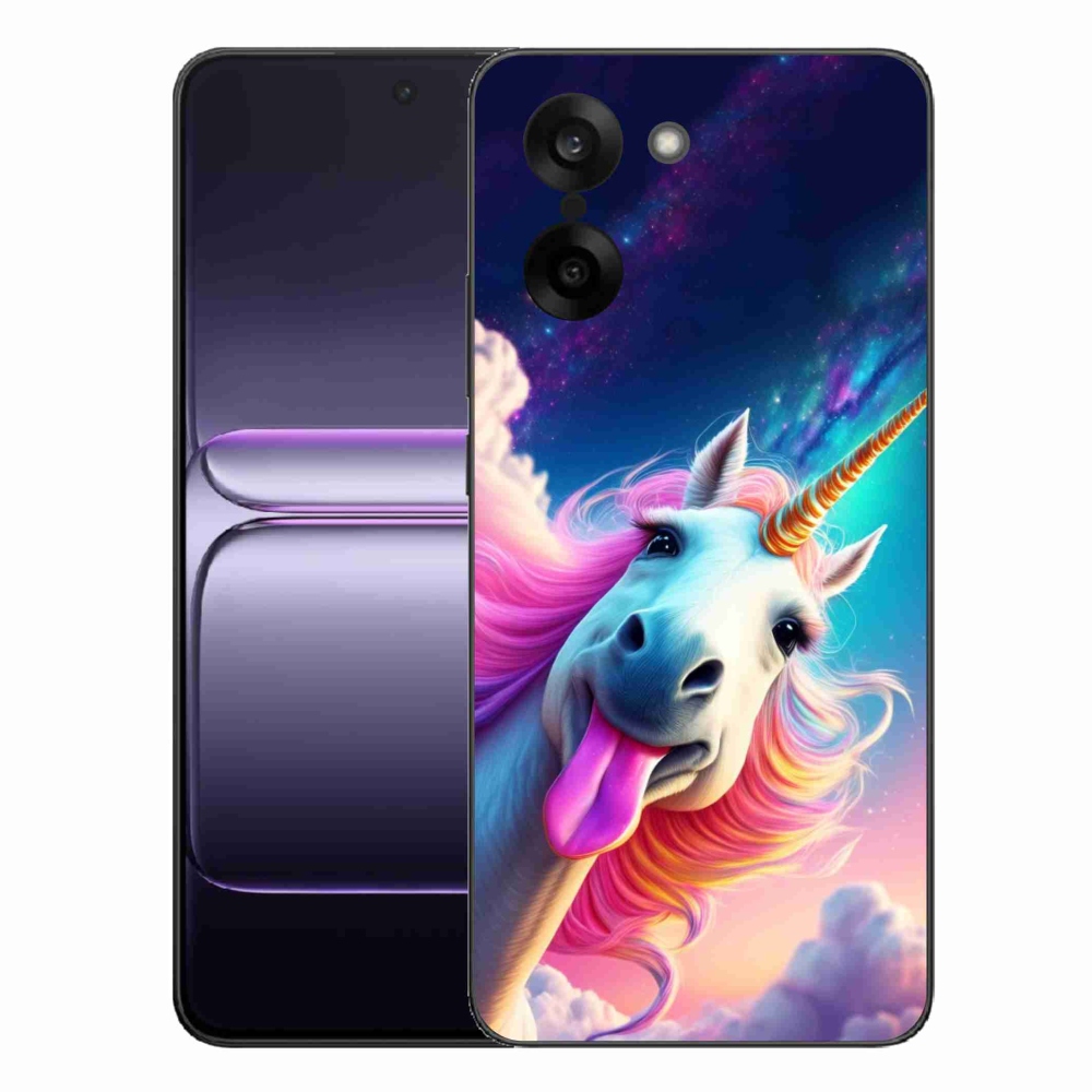 Gélový kryt mmCase na One Plus Nord CE5 - šialený jednorožec