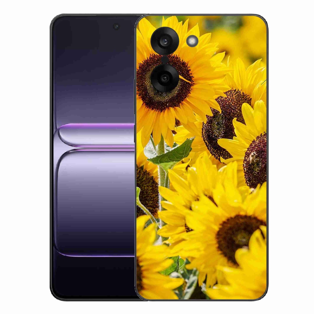 Gélový kryt mmCase na One Plus Nord CE5 - slnečnica