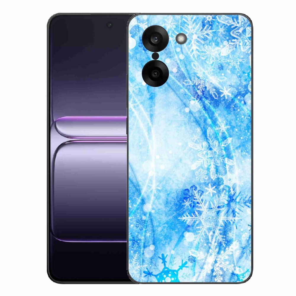 Gélový kryt mmCase na One Plus Nord CE5 - snehové vločky