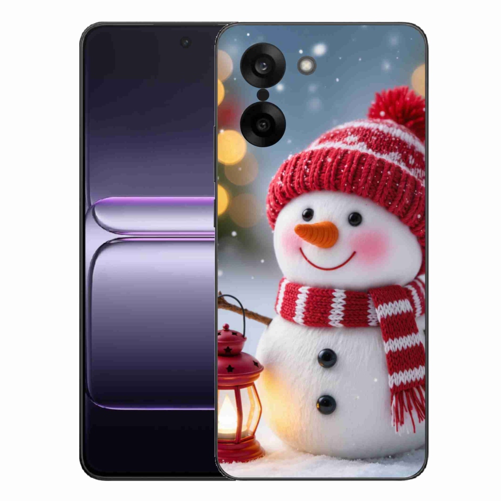 Gélový kryt mmCase na One Plus Nord CE5 - snehuliak 2
