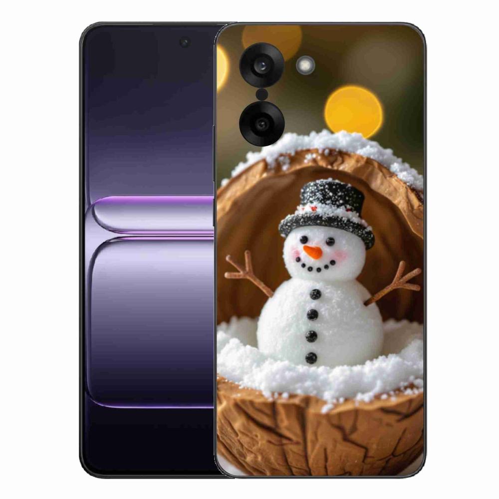 Gélový kryt mmCase na One Plus Nord CE5 - snehuliak 4