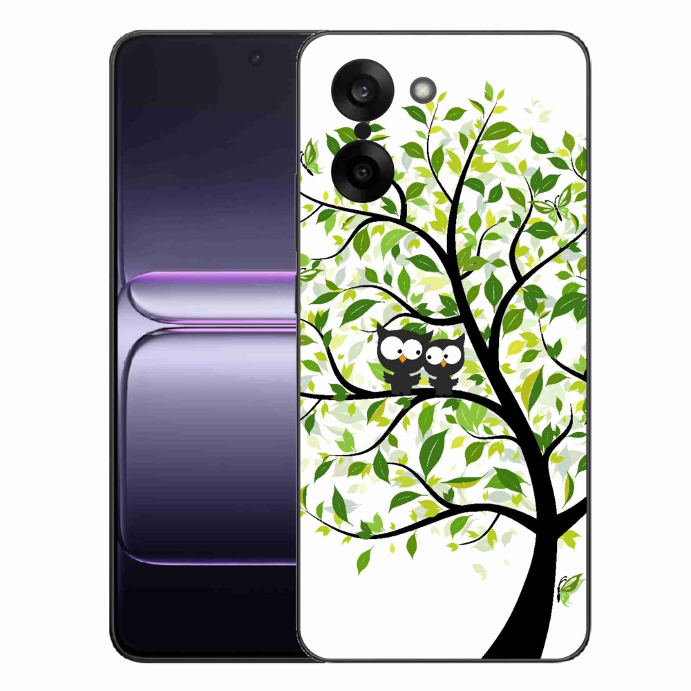 Gélový kryt mmCase na One Plus Nord CE5 - sovičky na strome