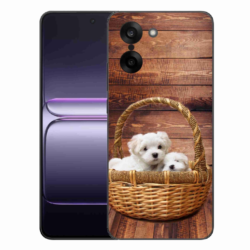 Gélový kryt mmCase na One Plus Nord CE5 - šteniatka