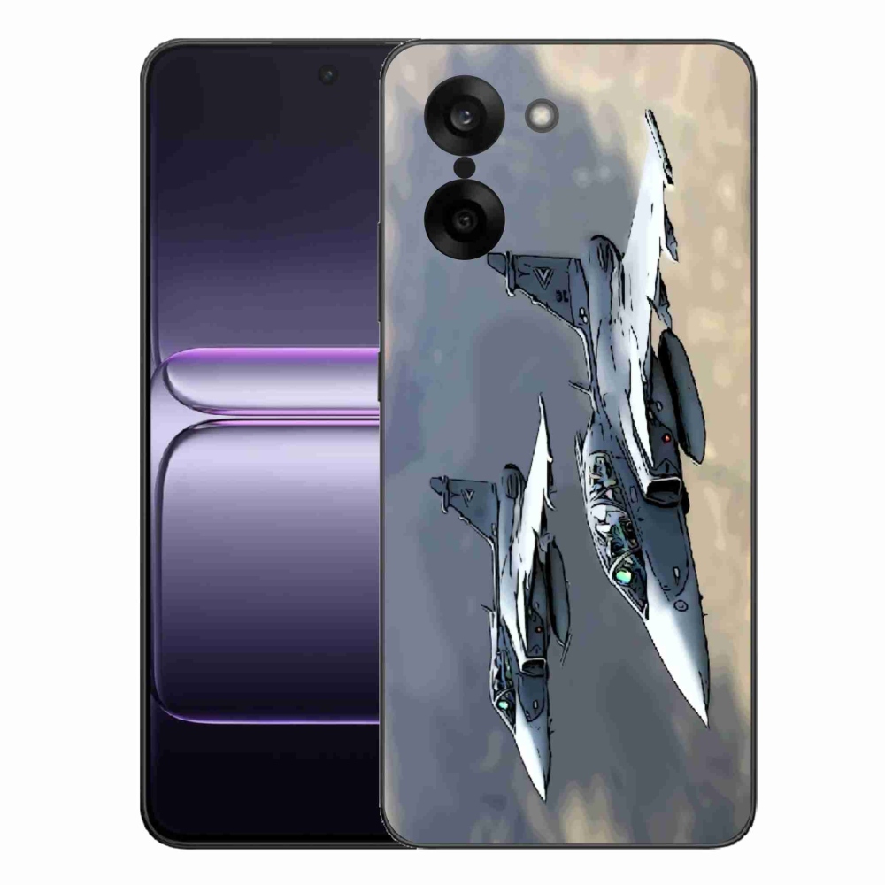 Gélový kryt mmCase na One Plus Nord CE5 - stíhačky