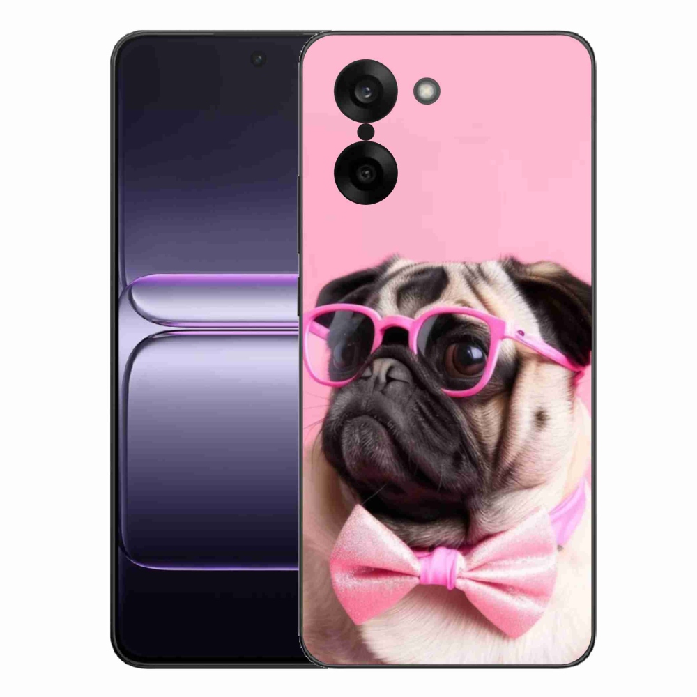 Gélový kryt mmCase na One Plus Nord CE5 - štýlový mops