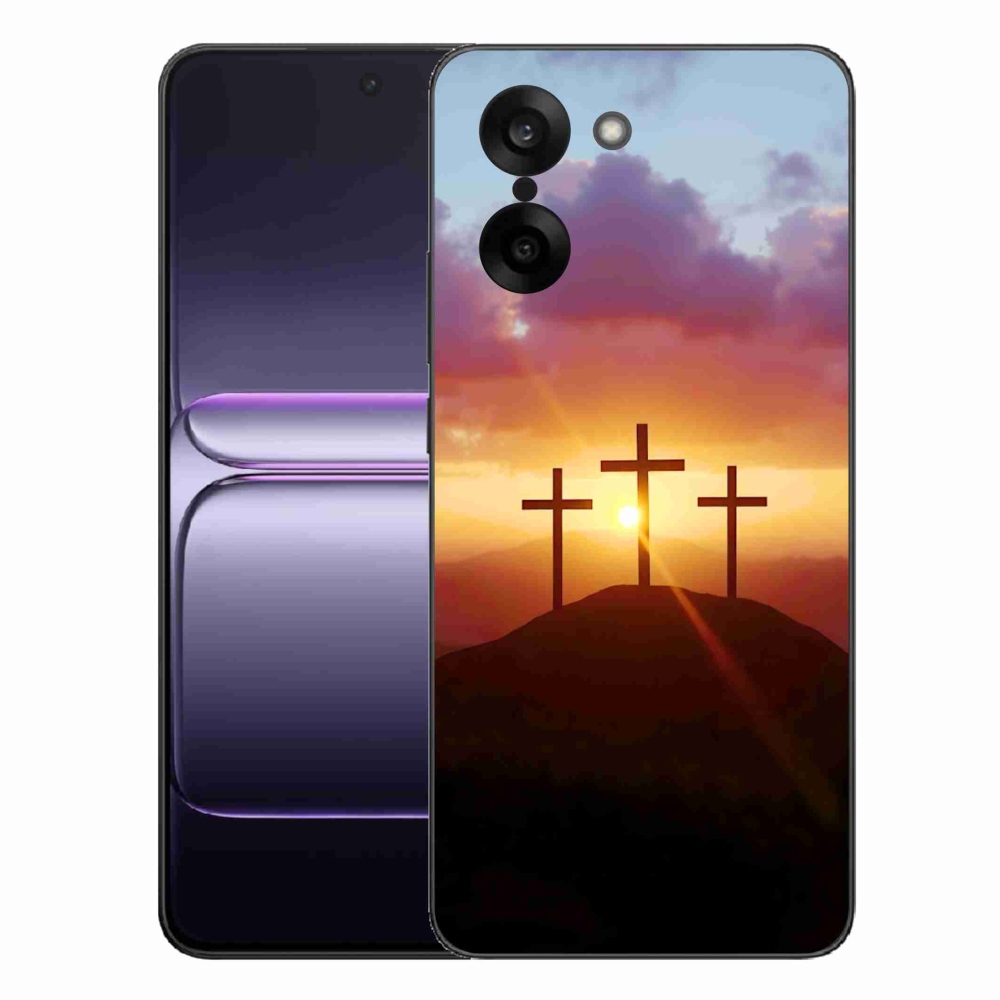 Gélový kryt mmCase na One Plus Nord CE5 - tri kríža