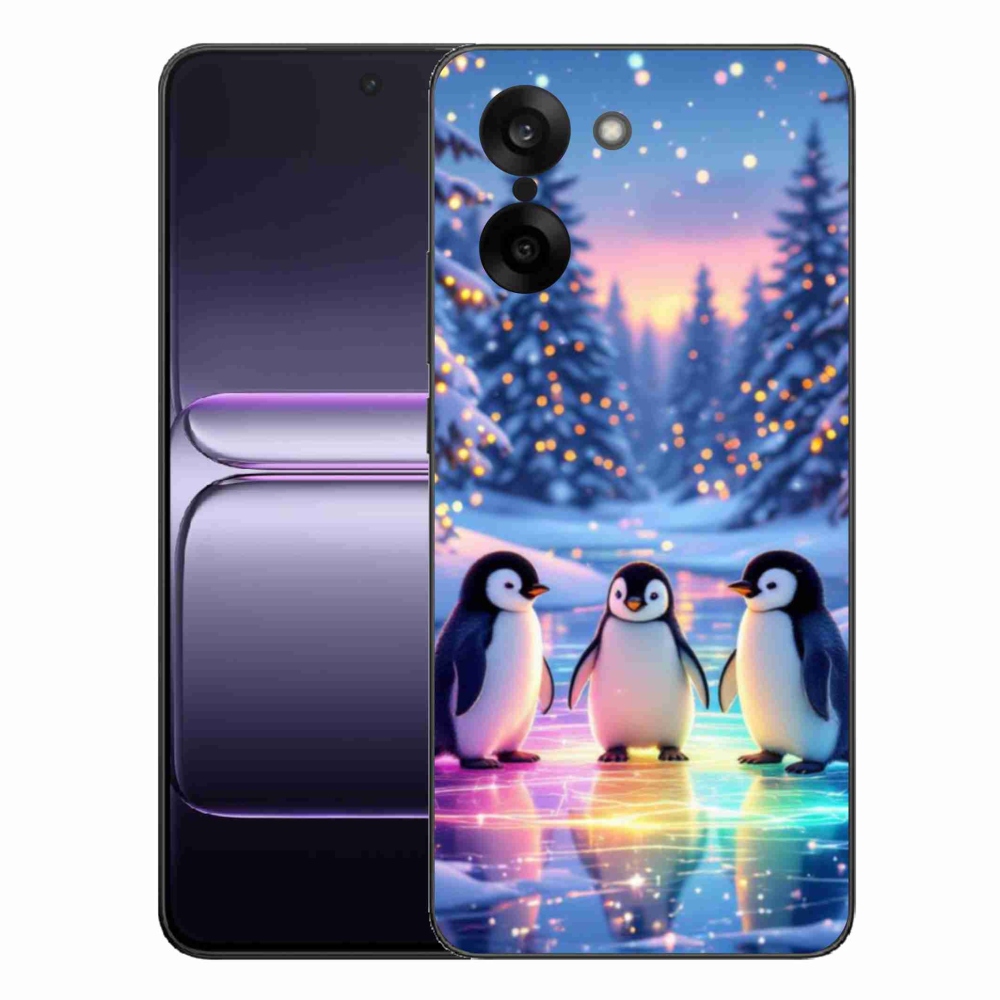 Gélový kryt mmCase na One Plus Nord CE5 - tučniaky