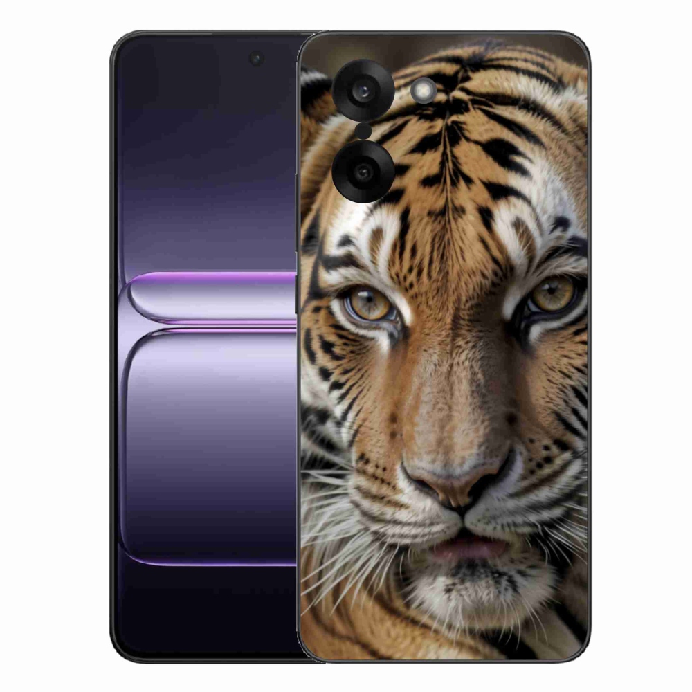 Gélový kryt mmCase na One Plus Nord CE5 - tigrie pohľad