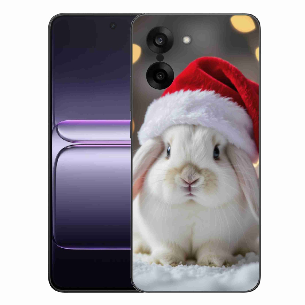 Gélový kryt mmCase na One Plus Nord CE5 - vianočný králik