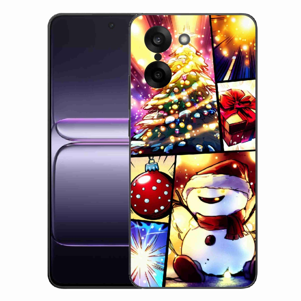 Gélový kryt mmCase na One Plus Nord CE5 - vianočné motívy 1