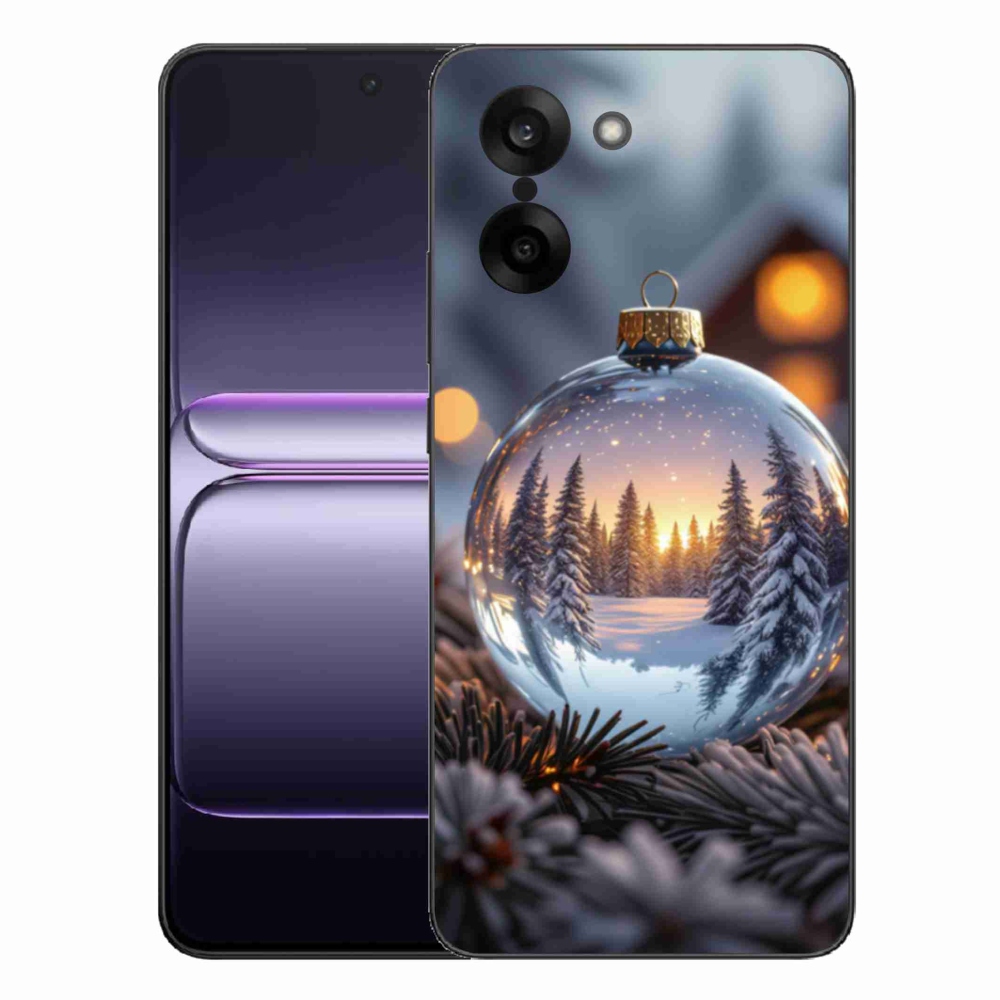 Gélový kryt mmCase na One Plus Nord CE5 - vianočná ozdoba
