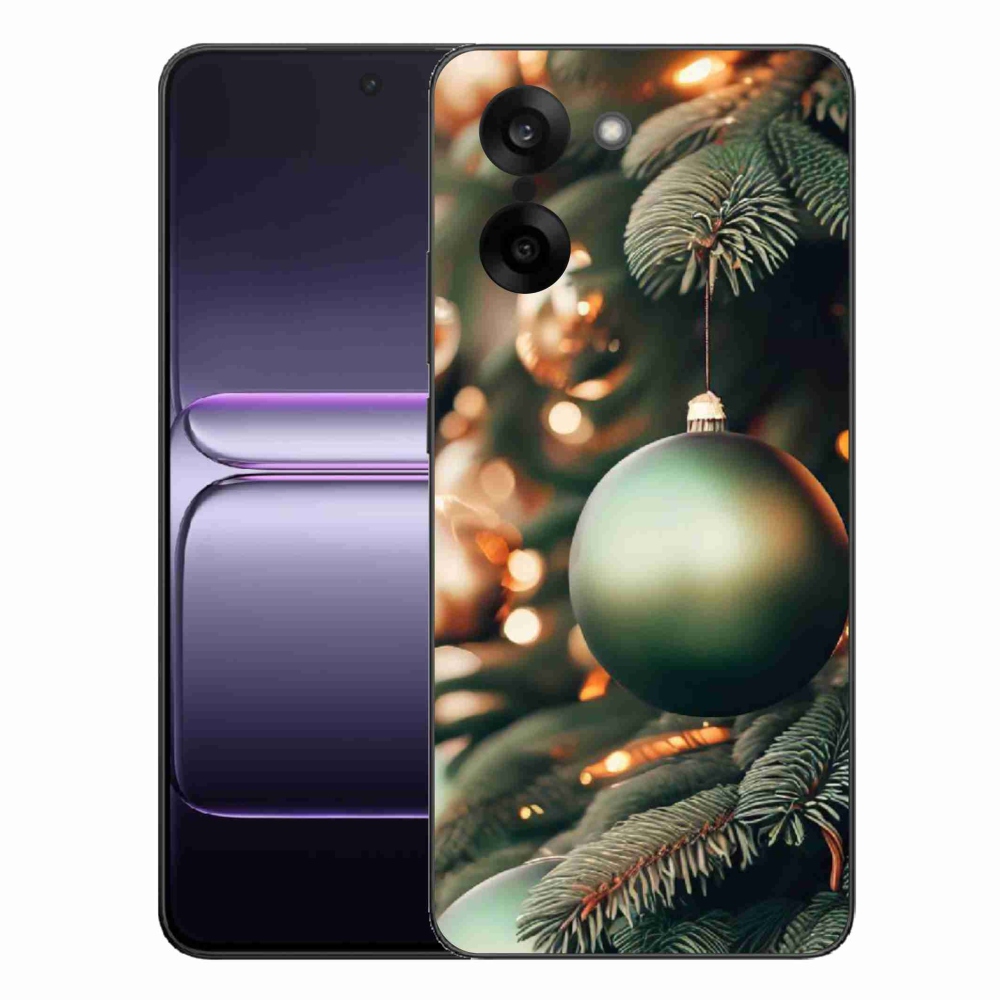 Gélový kryt mmCase na One Plus Nord CE5 - vianočné ozdoby 1