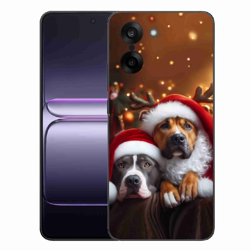 Gélový kryt mmCase na One Plus Nord CE5 - vianočné psy