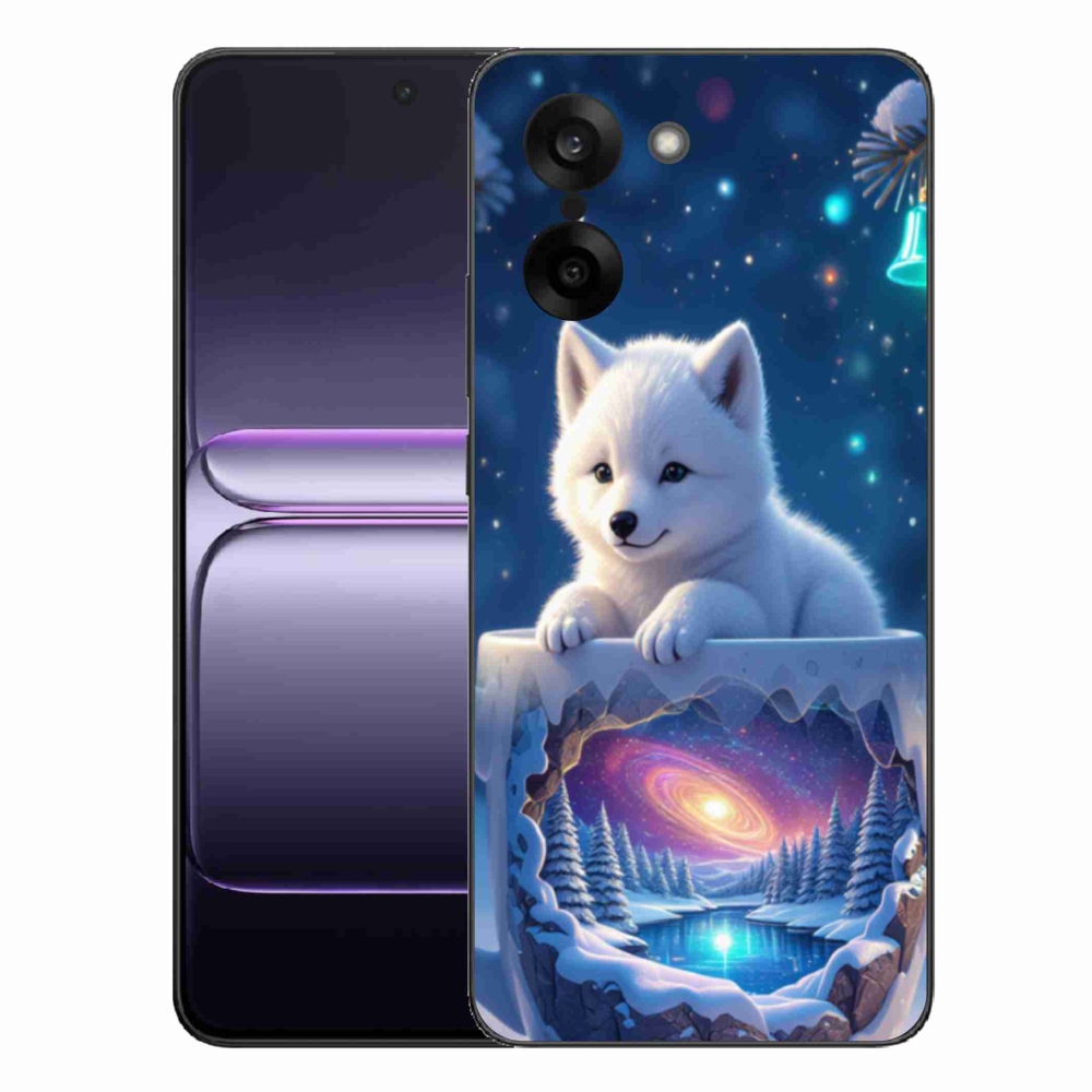 Gélový kryt mmCase na One Plus Nord CE5 - vianočné šteňa