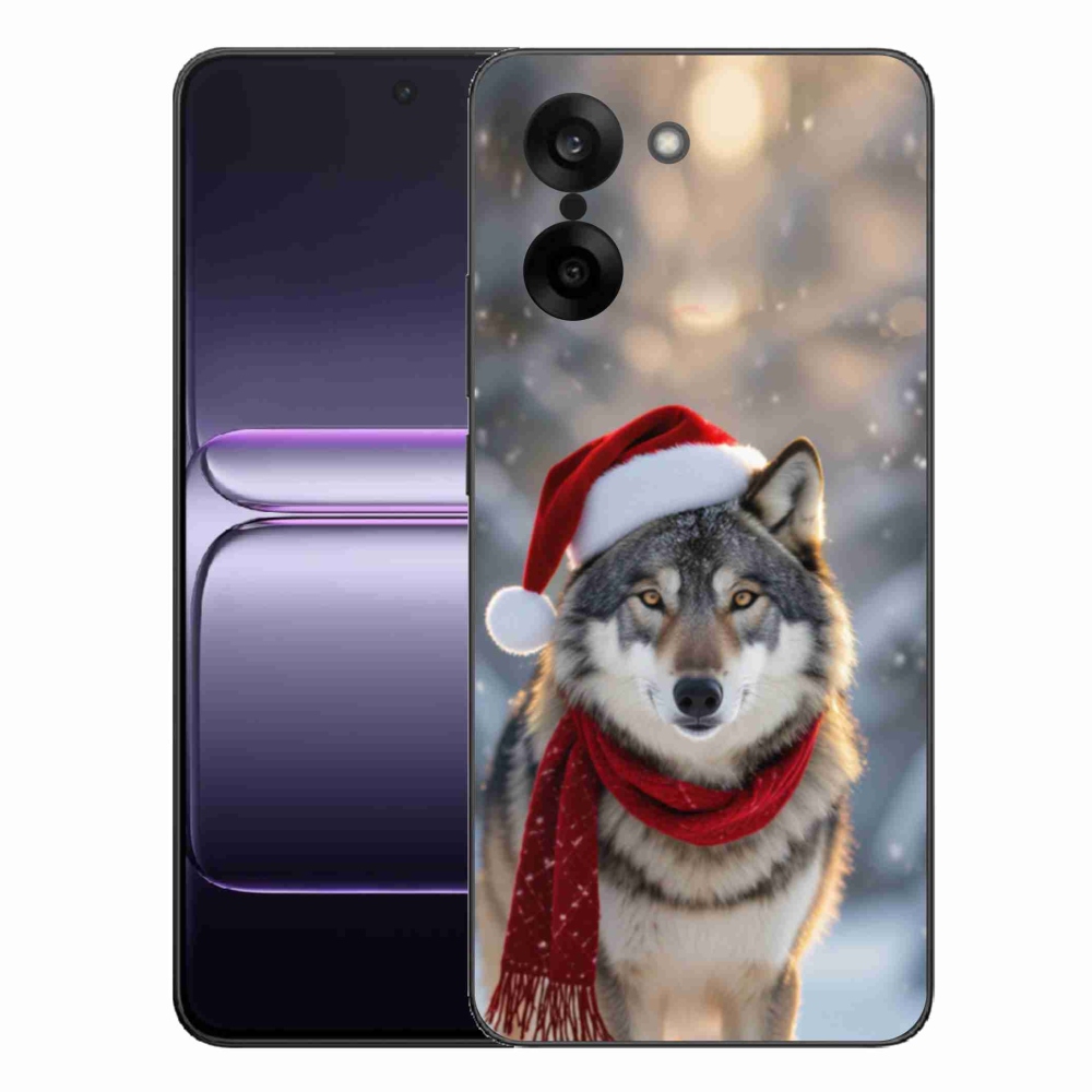 Gélový kryt mmCase na One Plus Nord CE5 - vianočný vlk