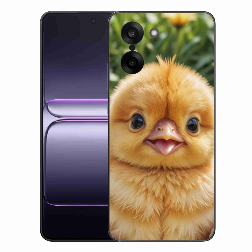 Gélový kryt mmCase na One Plus Nord CE5 - veselé kuriatko