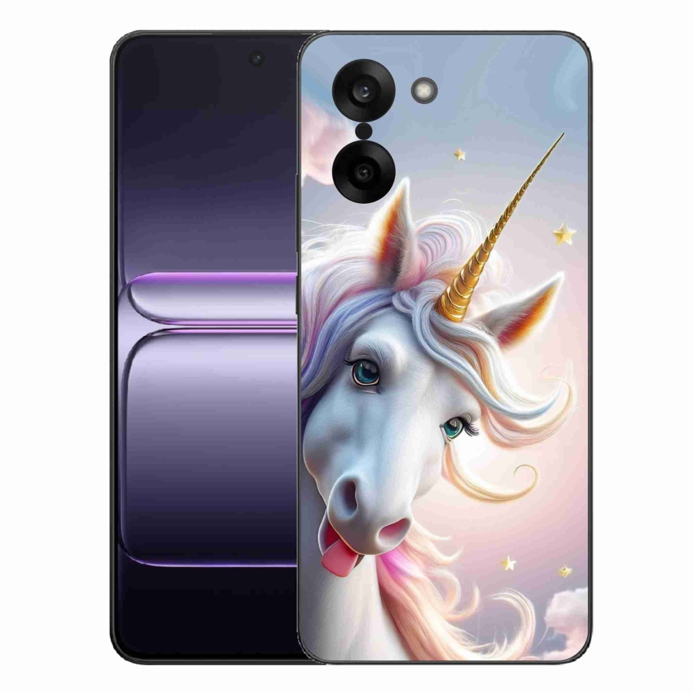 Gélový kryt mmCase na One Plus Nord CE5 - veselý jednorožec