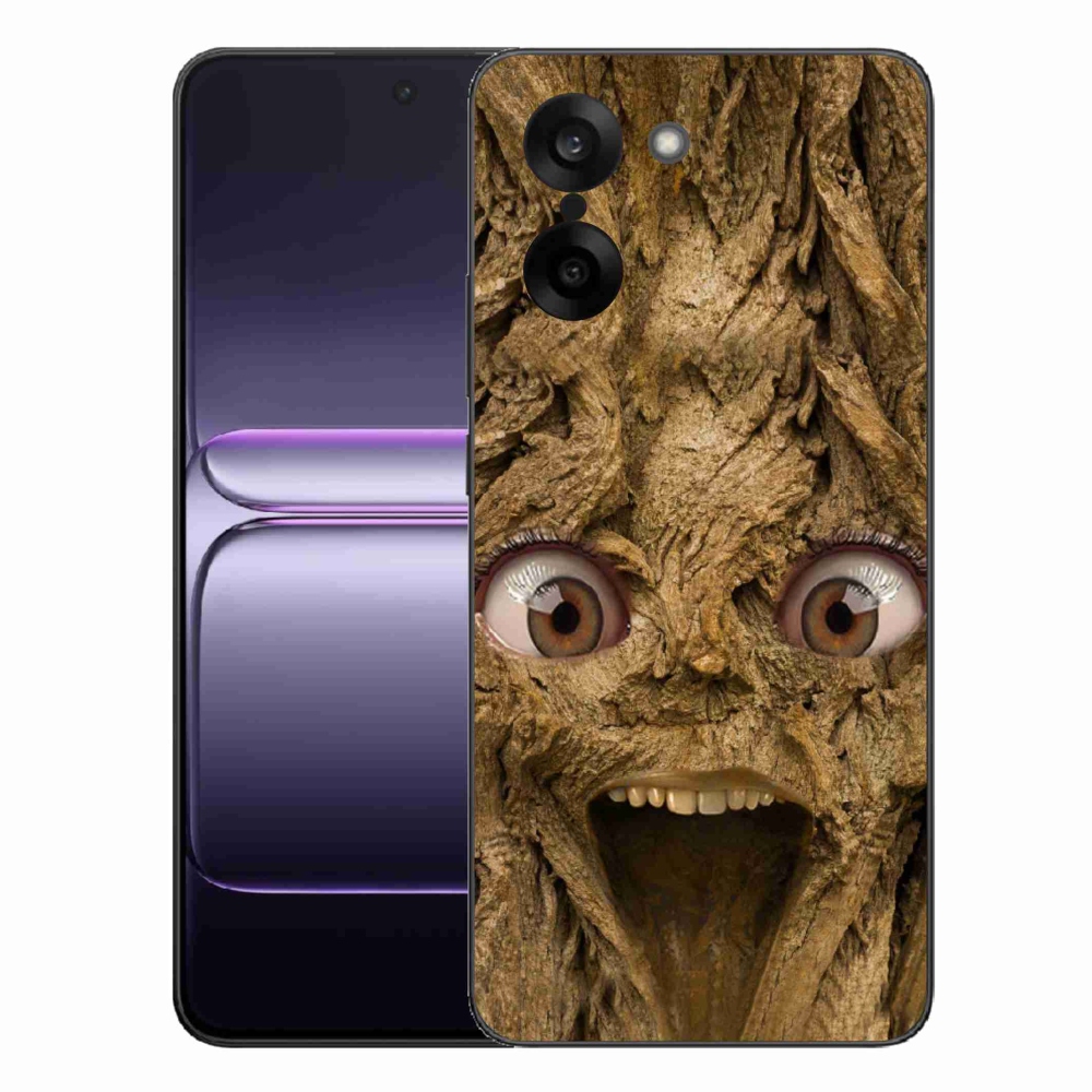 Gélový kryt mmCase na One Plus Nord CE5 - veselý strom s očami