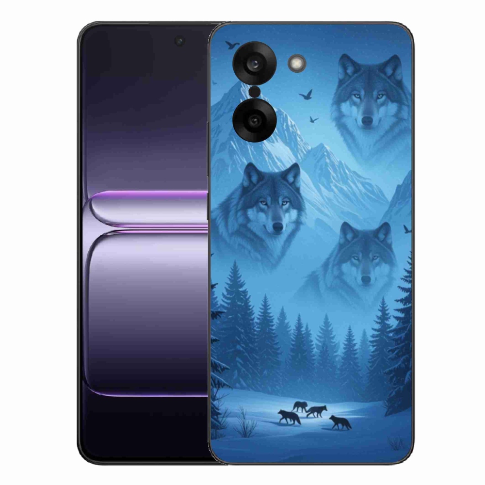 Gélový kryt mmCase na One Plus Nord CE5 - vlčia svorka