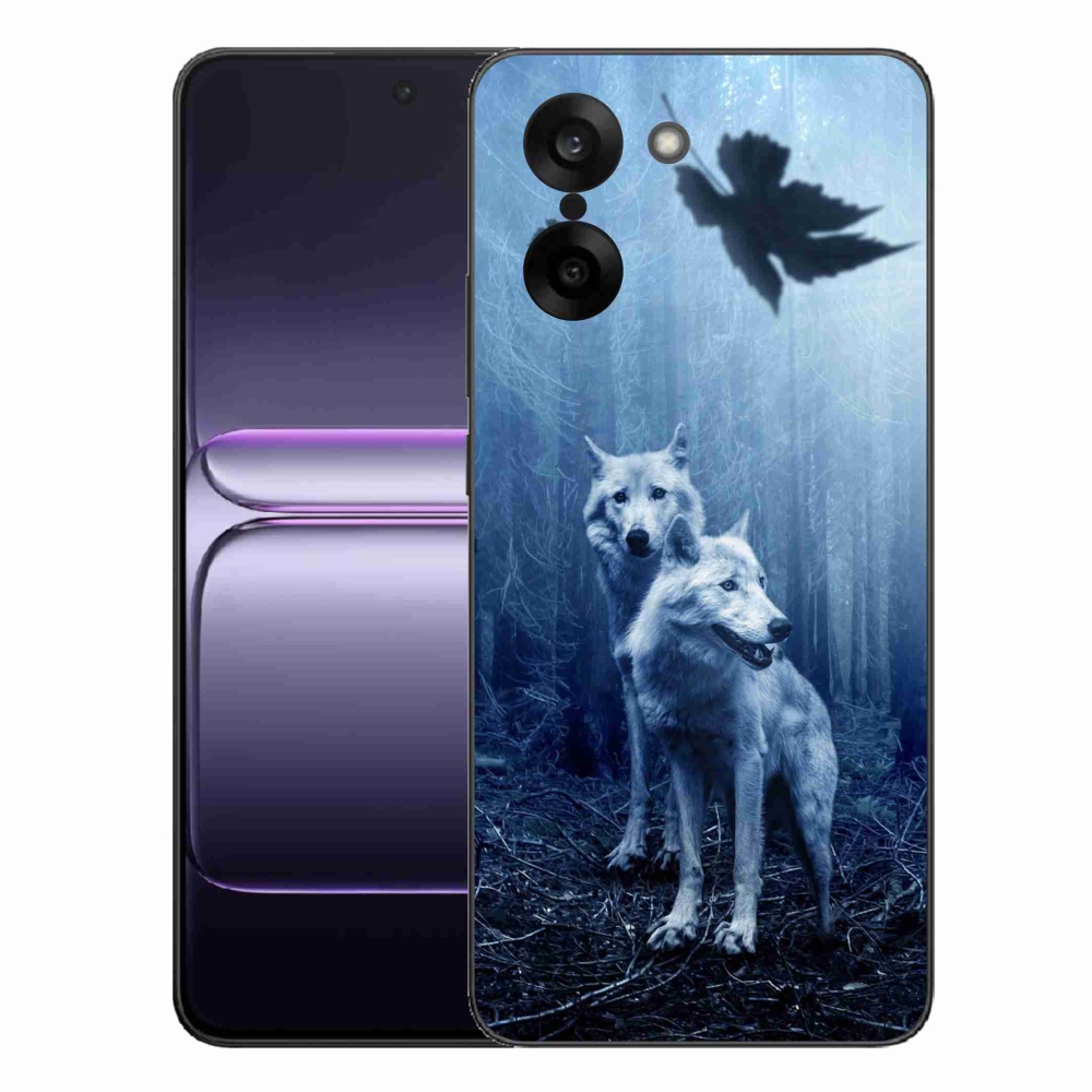 Gélový kryt mmCase na One Plus Nord CE5 - vlci v lese
