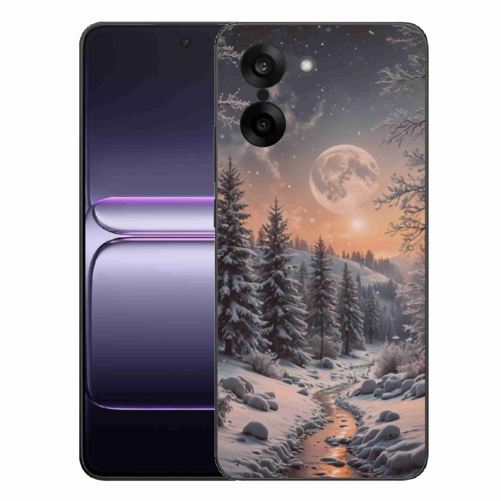 Gélový kryt mmCase na One Plus Nord CE5 - zimná krajina 2