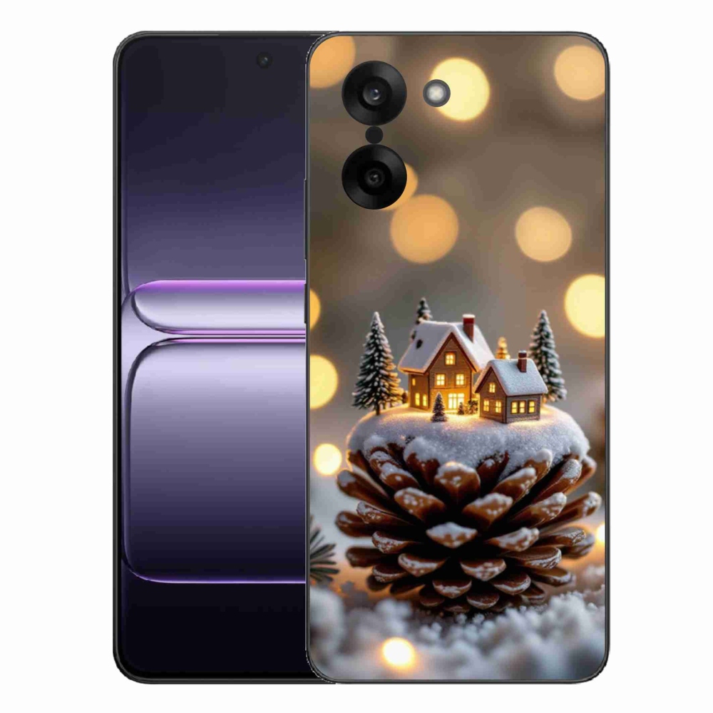 Gélový kryt mmCase na One Plus Nord CE5 - zimná dedinka