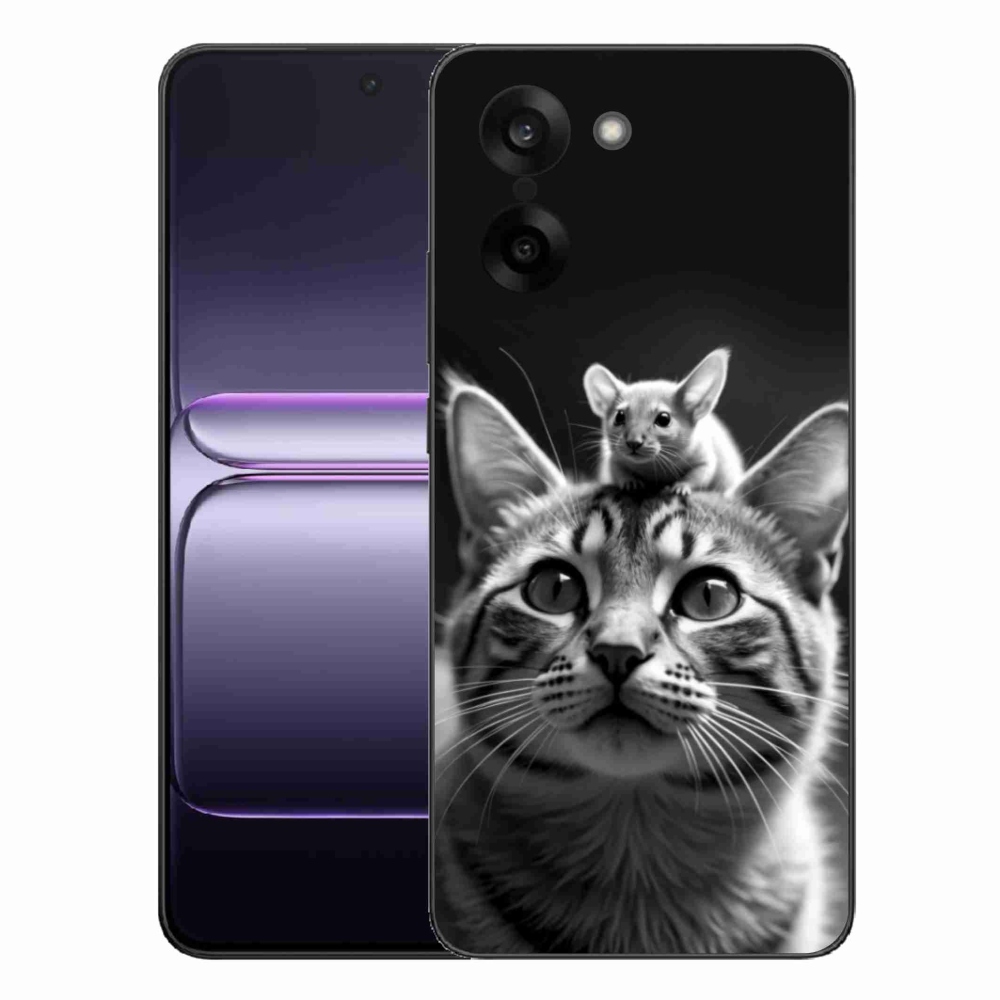 Gélový kryt mmCase na One Plus Nord CE5 - zvieracie priateľstvo 2