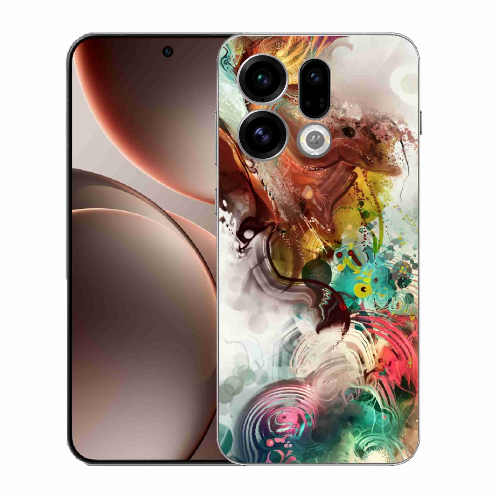 Gélový kryt mmCase na Oppo Find X9 - abstrakt 1
