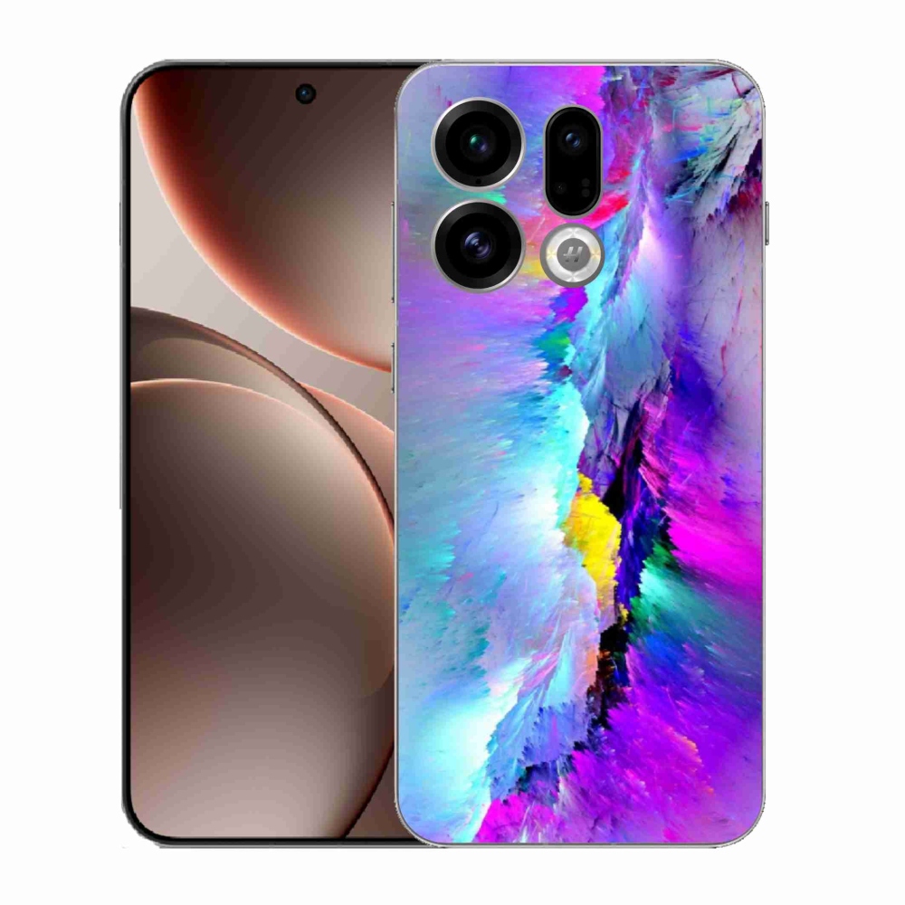 Gélový kryt mmCase na Oppo Find X9 - abstrakt