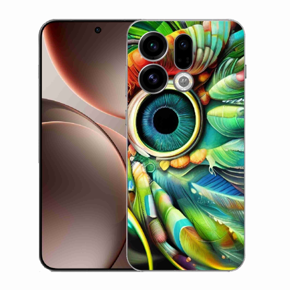 Gélový kryt mmCase na Oppo Find X9 - abstraktný motív 18