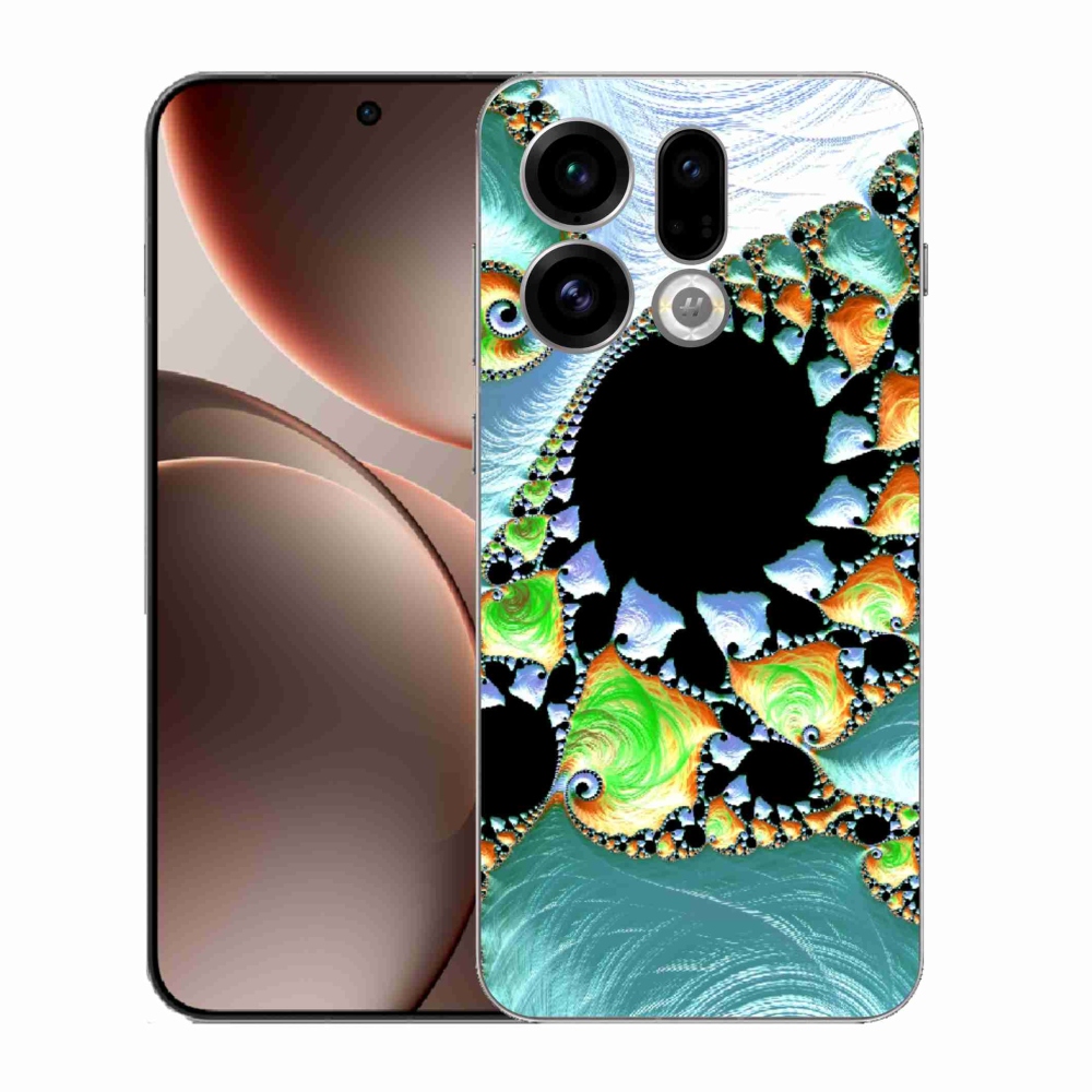 Gélový kryt mmCase na Oppo Find X9 - abstraktný motív 21