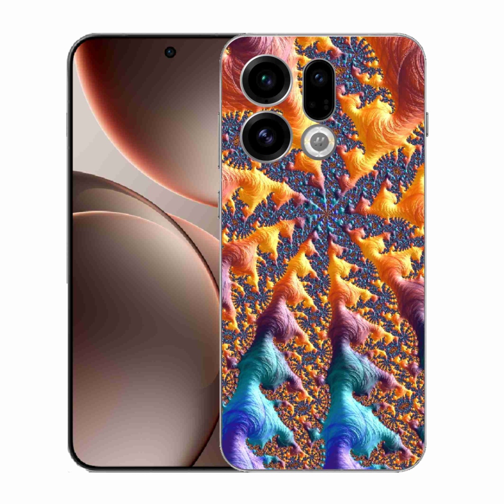 Gélový kryt mmCase na Oppo Find X9 - abstraktný motív 23