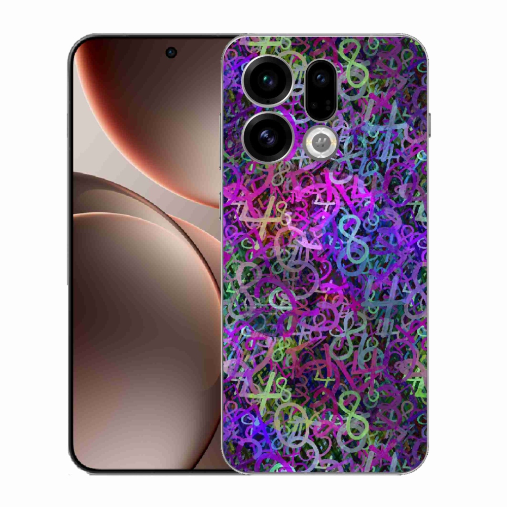 Gélový kryt mmCase na Oppo Find X9 - abstraktný motív 25