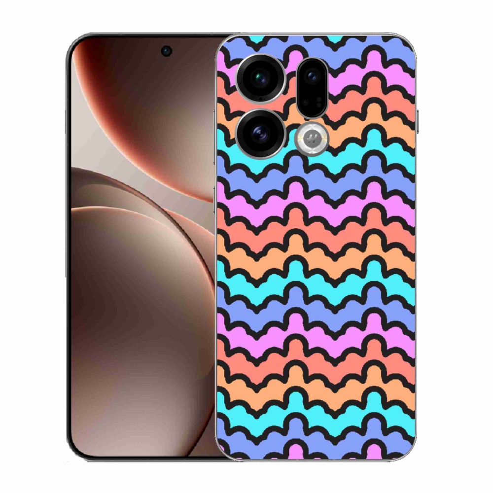 Gélový kryt mmCase na Oppo Find X9 - abstraktný motív 30