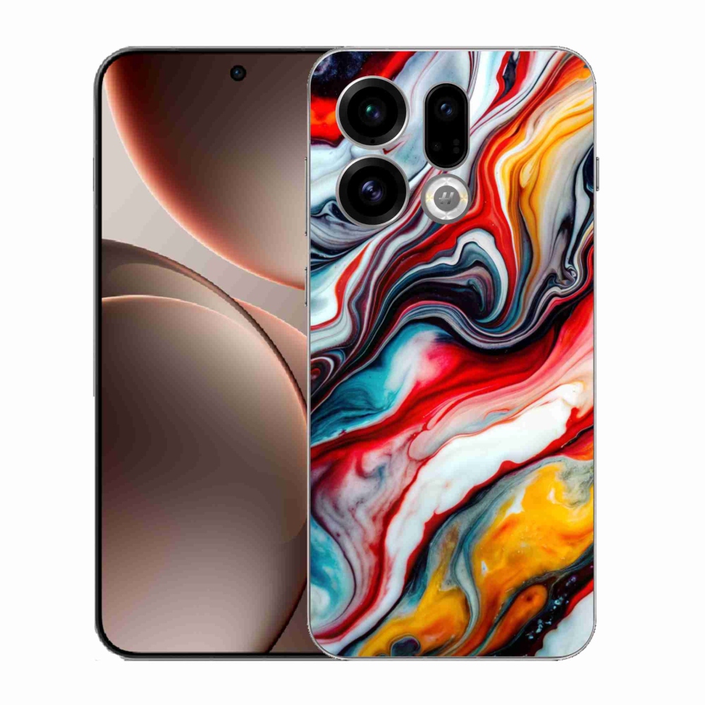Gélový kryt mmCase na Oppo Find X9 - abstraktný motív 35