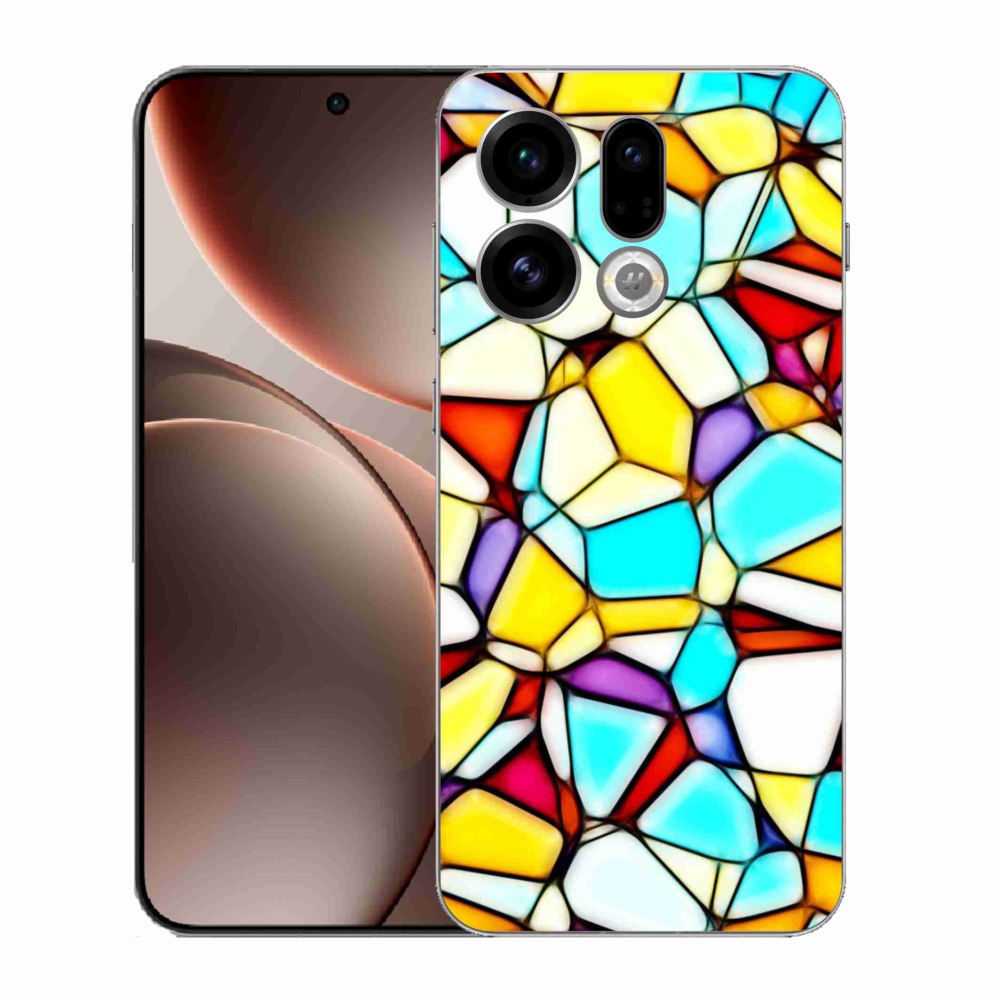 Gélový kryt mmCase na Oppo Find X9 - abstraktný motív 40