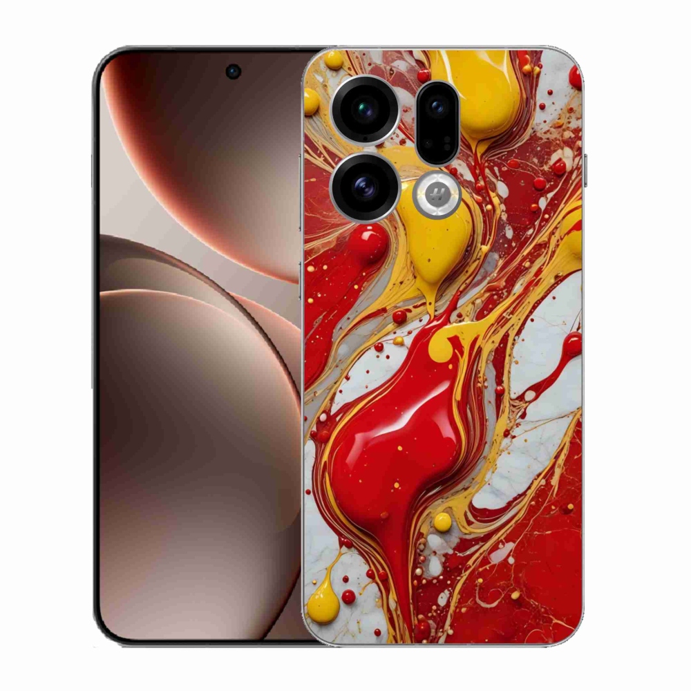 Gélový kryt mmCase na Oppo Find X9 - abstraktný motív 42