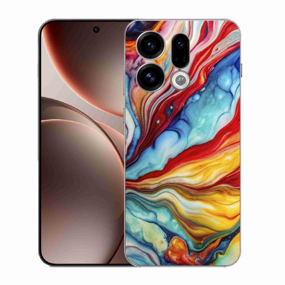 Gélový kryt mmCase na Oppo Find X9 - abstraktný motív 58