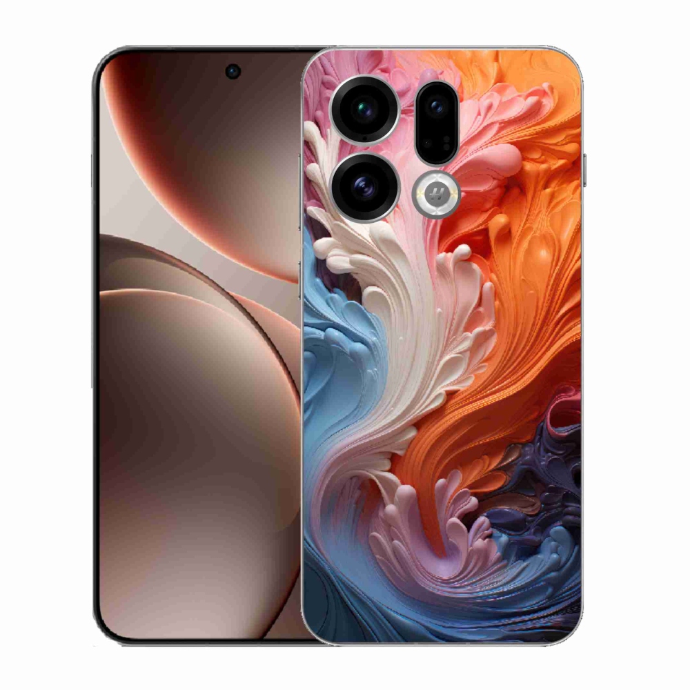 Gélový kryt mmCase na Oppo Find X9 - abstraktný motív 8