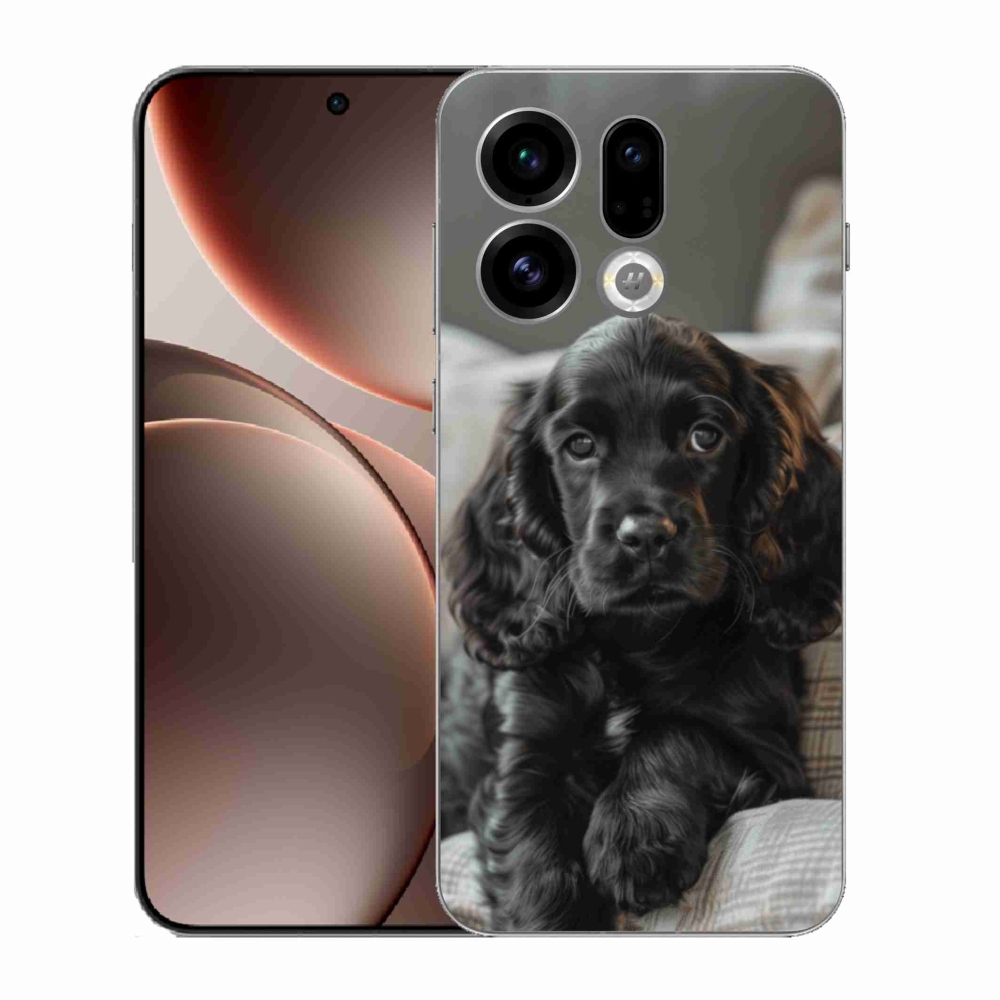 Gélový kryt mmCase na Oppo Find X9 - anglický kokeršpaniel