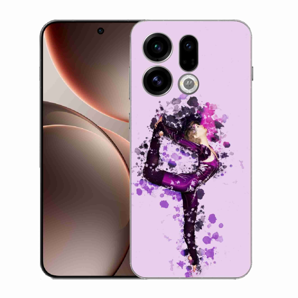 Gélový kryt mmCase na Oppo Find X9 - baletka