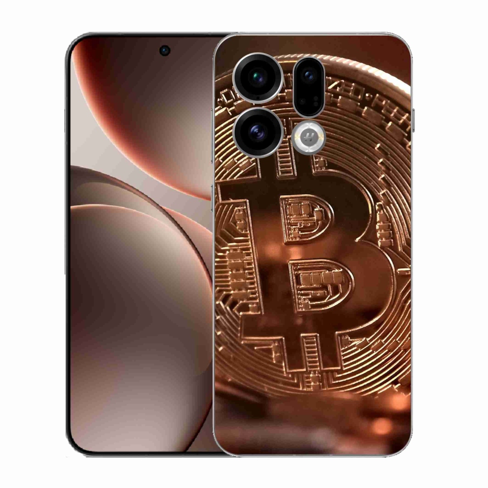 Gélový kryt mmCase na Oppo Find X9 - bitcoin