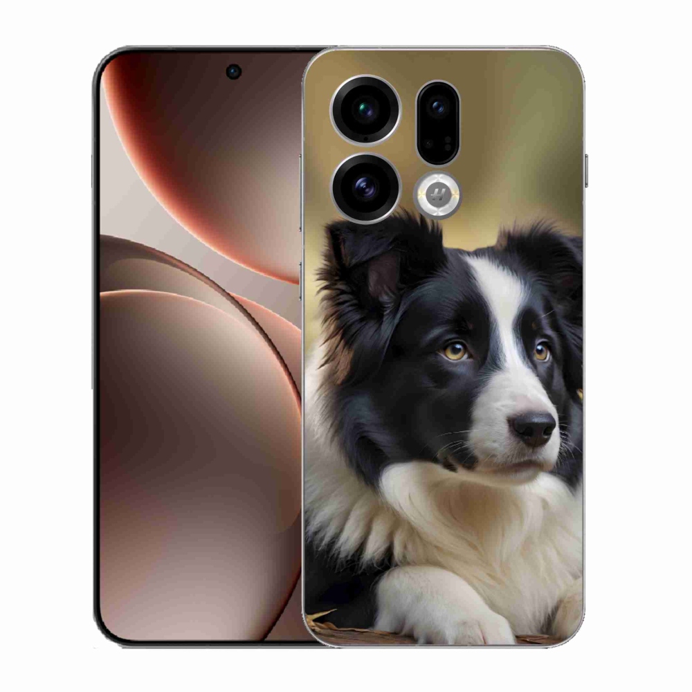 Gélový kryt mmCase na Oppo Find X9 - border kólia 2