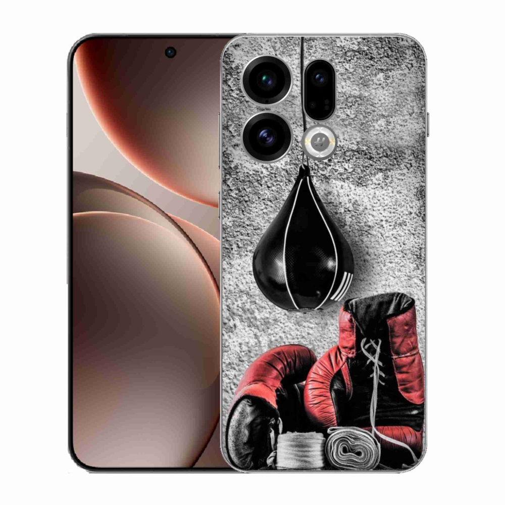 Gélový kryt mmCase na Oppo Find X9 - boxovacie vrece a rukavice