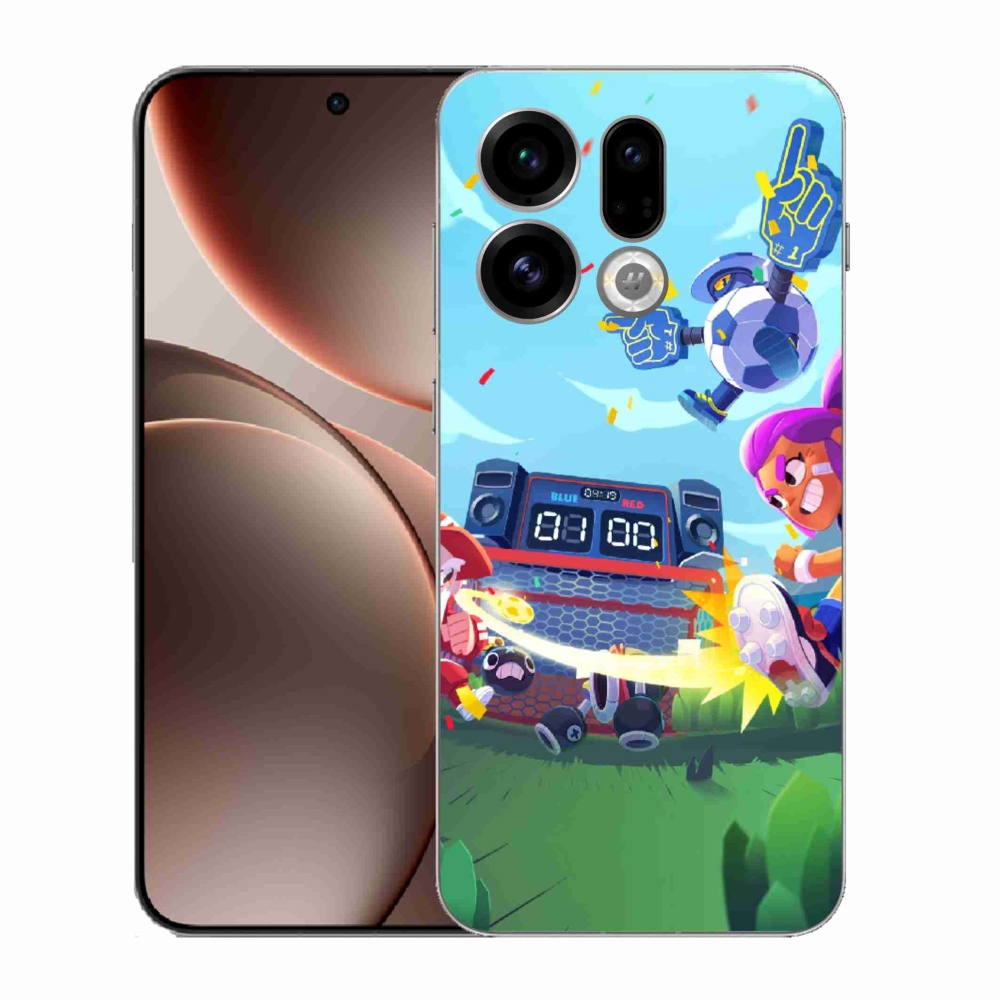 Gélový kryt mmCase na Oppo Find X9 - brawl stars 1