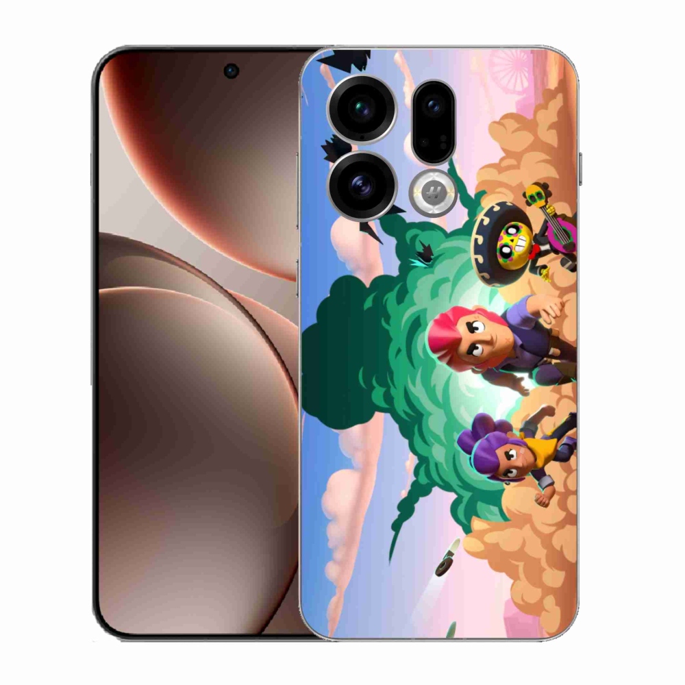 Gélový kryt mmCase na Oppo Find X9 - brawl stars
