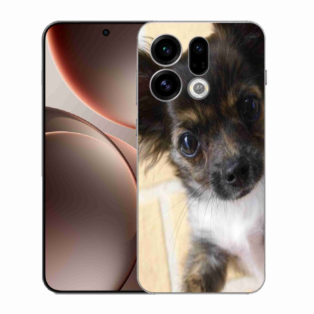 Gélový kryt mmCase na Oppo Find X9 - čivava 2